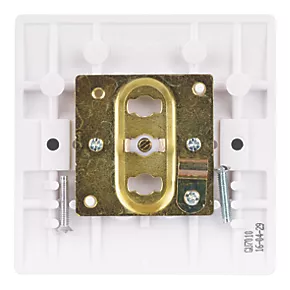 Schneider Electric Ultimate Slimline Coaxial TV Socket White 4 Schneider Electric Ultimate Slimline Coaxial TV Socket White - Image 4