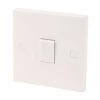 10AX 1-Gang 2-Way Light Switch White