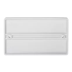 Crabtree Instinct 2-Gang Blanking Plate White -White Switches & Sockets Sales Store 216HV A2