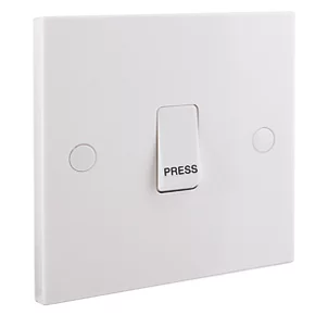 British General 900 Series 10AX 1-Gang 2-Way 'Press' Retractive Switch White 2 British General 900 Series 10AX 1-Gang 2-Way 'Press' Retractive Switch White - Image 2