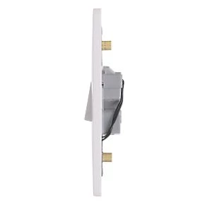 Schneider Electric Lisse 50A 2-Gang DP Cooker Switch White with LED 4 Schneider Electric Lisse 50A 2-Gang DP Cooker Switch White with LED - Image 4