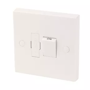 13A Switched Fused Spur White 1 13A Switched Fused Spur White