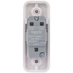 Schneider Electric Lisse 10AX 1-Gang 2-Way Retractive Architrave Switch White 7 Schneider Electric Lisse 10AX 1-Gang 2-Way Retractive Architrave Switch White -White Switches & Sockets Sales Store 2413X A3