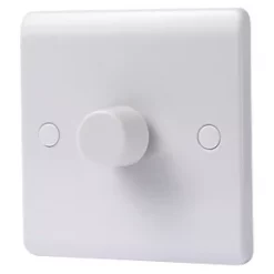 LAP 1-Gang 2-Way LED Dimmer Switch White
