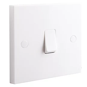 British General 900 Series 10AX 1-Gang 1-Way Light Switch White 5 Pack 3 British General 900 Series 10AX 1-Gang 1-Way Light Switch White 5 Pack - Image 3