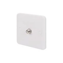 Schneider Electric Lisse F-Type Satellite Socket White