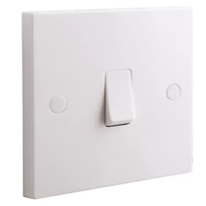 British General 900 Series 10AX 1-Gang 2-Way Light Switch White 2 British General 900 Series 10AX 1-Gang 2-Way Light Switch White - Image 2