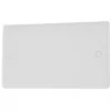 British General 2-Gang Blanking Plate White