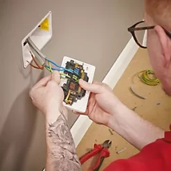 MK Logic Plus Rapid Fix 13A 2-Gang DP Switched Socket White with White Inserts 5 Pack 8 MK Logic Plus Rapid Fix 13A 2-Gang DP Switched Socket White with White Inserts 5 Pack -White Switches & Sockets Sales Store 313PH A3