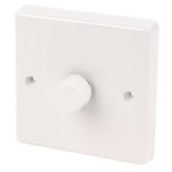 Varilight V-Dim 1-Gang 2-Way Dimmer Switch White