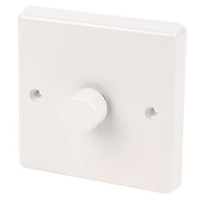 Varilight V-Dim 1-Gang 2-Way Dimmer Switch White 1 Varilight V-Dim 1-Gang 2-Way Dimmer Switch White