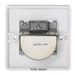 Crabtree Instinct 1-Gang Duplex Multimedia Socket White -White Switches & Sockets Sales Store 346HV A2