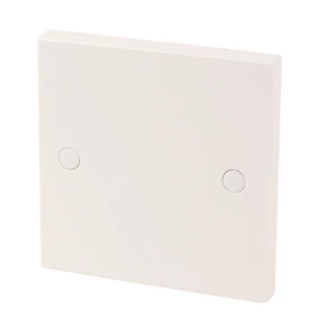 1-Gang Blanking Plate White 1 1-Gang Blanking Plate White