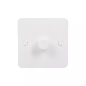 Schneider Electric Lisse 1-Gang 1-Way Dimmer Switch White 2 Schneider Electric Lisse 1-Gang 1-Way Dimmer Switch White - Image 2