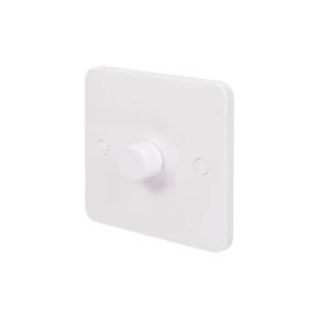 Schneider Electric Lisse 1-Gang 1-Way Dimmer Switch White 1 Schneider Electric Lisse 1-Gang 1-Way Dimmer Switch White