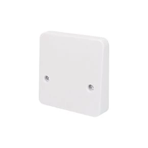 Schneider Electric Lisse 45A Unswitched Cooker Outlet Plate White 1 Schneider Electric Lisse 45A Unswitched Cooker Outlet Plate White