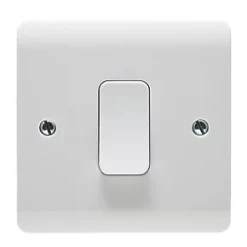 Crabtree Instinct 50A 1-Gang DP Control Switch White with LED -White Switches & Sockets Sales Store 430HV A2