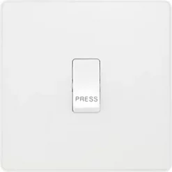 British General Evolve 10A 1-Gang 1-Way Bell Push Switch Pearlescent White with White Inserts 8 British General Evolve 10A 1-Gang 1-Way Bell Push Switch Pearlescent White with White Inserts -White Switches & Sockets Sales Store 439PY A2