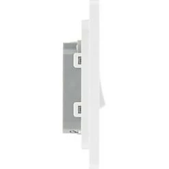British General Evolve 10A 1-Gang 1-Way Bell Push Switch Pearlescent White with White Inserts 11 British General Evolve 10A 1-Gang 1-Way Bell Push Switch Pearlescent White with White Inserts -White Switches & Sockets Sales Store 439PY A5