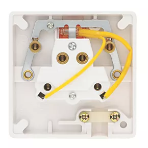 Crabtree Capital 20A 1-Gang DP Fridge Freezer Switch White with Neon 4 Crabtree Capital 20A 1-Gang DP Fridge Freezer Switch White with Neon - Image 4