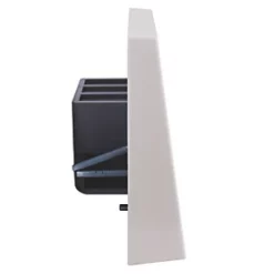 British General 900 Series 45A Unswitched Cooker Outlet Plate White -White Switches & Sockets Sales Store 45080 A3