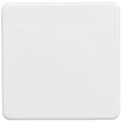 Knightsbridge SF8350MW 1-Gang Blanking Plate Matt White