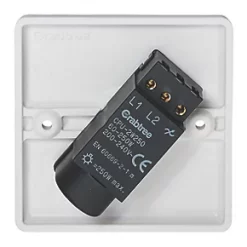 Crabtree Instinct 1-Gang 2-Way Dimmer Switch White 5 Crabtree Instinct 1-Gang 2-Way Dimmer Switch White -White Switches & Sockets Sales Store 487HV A2