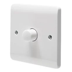 Crabtree Instinct 1-Gang 2-Way Dimmer Switch White