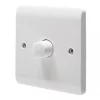 Crabtree Instinct 1-Gang 2-Way LED Dimmer Switch White