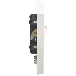 British General 900 Series 13A 1-Gang SP Switched Plug Socket White -White Switches & Sockets Sales Store 50755 A2