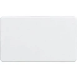 Knightsbridge SF8360MW 2-Gang Blanking Plate Matt White