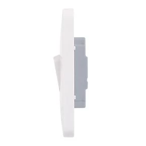 Schneider Electric Lisse 10AX 2-Gang 2-Way 10AX Light Switch White 3 Schneider Electric Lisse 10AX 2-Gang 2-Way 10AX Light Switch White - Image 3