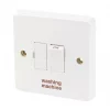 Crabtree Capital 13A Switched Washing Machine Fused Spur White