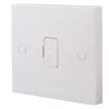 British General 900 Series 13A Unswitched Fused Spur & Flex Outlet White