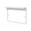 Schneider Electric Lisse 2-Gang Frame Surround Shelf White