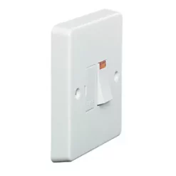 Crabtree Capital 13A Switched Fused Spur with Neon White 6 Crabtree Capital 13A Switched Fused Spur with Neon White -White Switches & Sockets Sales Store 53831 A2