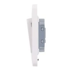 Schneider Electric Lisse 10AX 1-Gang 2-Way 10AX Wide Rocker Light Switch White -White Switches & Sockets Sales Store 5526J A2