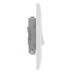 British General 800 Series 10AX 2-Gang 2-Way Light Switch White 6 British General 800 Series 10AX 2-Gang 2-Way Light Switch White -White Switches & Sockets Sales Store 553HV A2