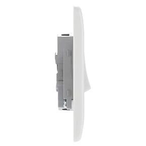 British General 800 Series 10AX 2-Gang 2-Way Light Switch White 3 British General 800 Series 10AX 2-Gang 2-Way Light Switch White - Image 3
