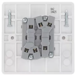 British General 800 Series 10AX 2-Gang 2-Way Light Switch White 7 British General 800 Series 10AX 2-Gang 2-Way Light Switch White -White Switches & Sockets Sales Store 553HV A3