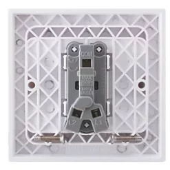 British General 900 Series 10AX 1-Gang 2-Way Light Switch White 6 British General 900 Series 10AX 1-Gang 2-Way Light Switch White -White Switches & Sockets Sales Store 56655 A2