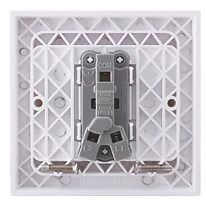 British General 900 Series 10AX 1-Gang 2-Way Light Switch White 3 British General 900 Series 10AX 1-Gang 2-Way Light Switch White - Image 3