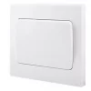 British General 900 Series 10AX 1-Gang 2-Way Light Switch White