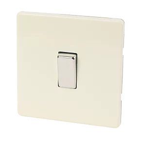Varilight 10AX 1-Gang 2-Way Light Switch White Chocolate 1 Varilight 10AX 1-Gang 2-Way Light Switch White Chocolate