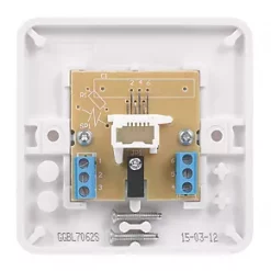 Schneider Electric Lisse Slave Telephone Socket White 7 Schneider Electric Lisse Slave Telephone Socket White -White Switches & Sockets Sales Store 5754J A3