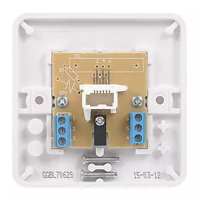 Schneider Electric Lisse Slave Telephone Socket White 4 Schneider Electric Lisse Slave Telephone Socket White - Image 4