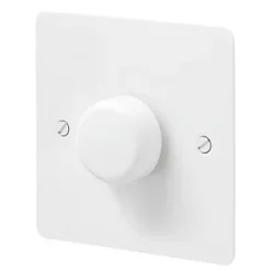MK Edge 1-Gang 2-Way Dimmer Switch White