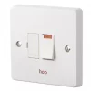 Crabtree Capital 13A Switched Hob Fused Spur with Neon White