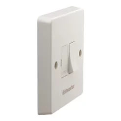 Crabtree Capital 13A Switched Dishwasher Fused Spur White 6 Crabtree Capital 13A Switched Dishwasher Fused Spur White -White Switches & Sockets Sales Store 6016J A2