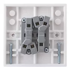 British General 900 Series 10AX 2-Gang 2-Way Light Switch White 6 British General 900 Series 10AX 2-Gang 2-Way Light Switch White -White Switches & Sockets Sales Store 60871 A2